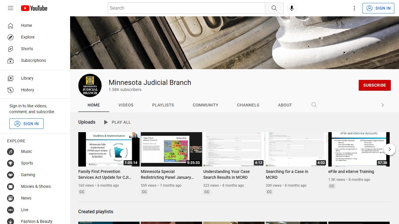 Minnesota Judicial Branch - YouTube